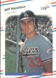 1988 Fleer Baseball Cards      515     Jeff Hamilton